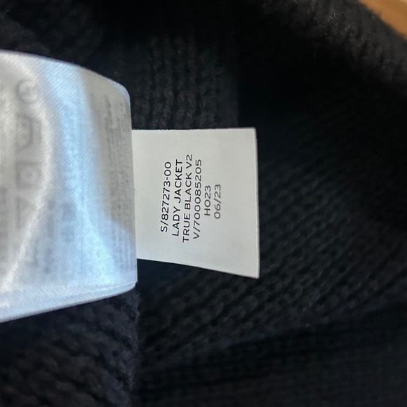 GAP 100% Cotton Black Crewneck Cardigan Lady Jacket Size Large - Picture 7 of 11